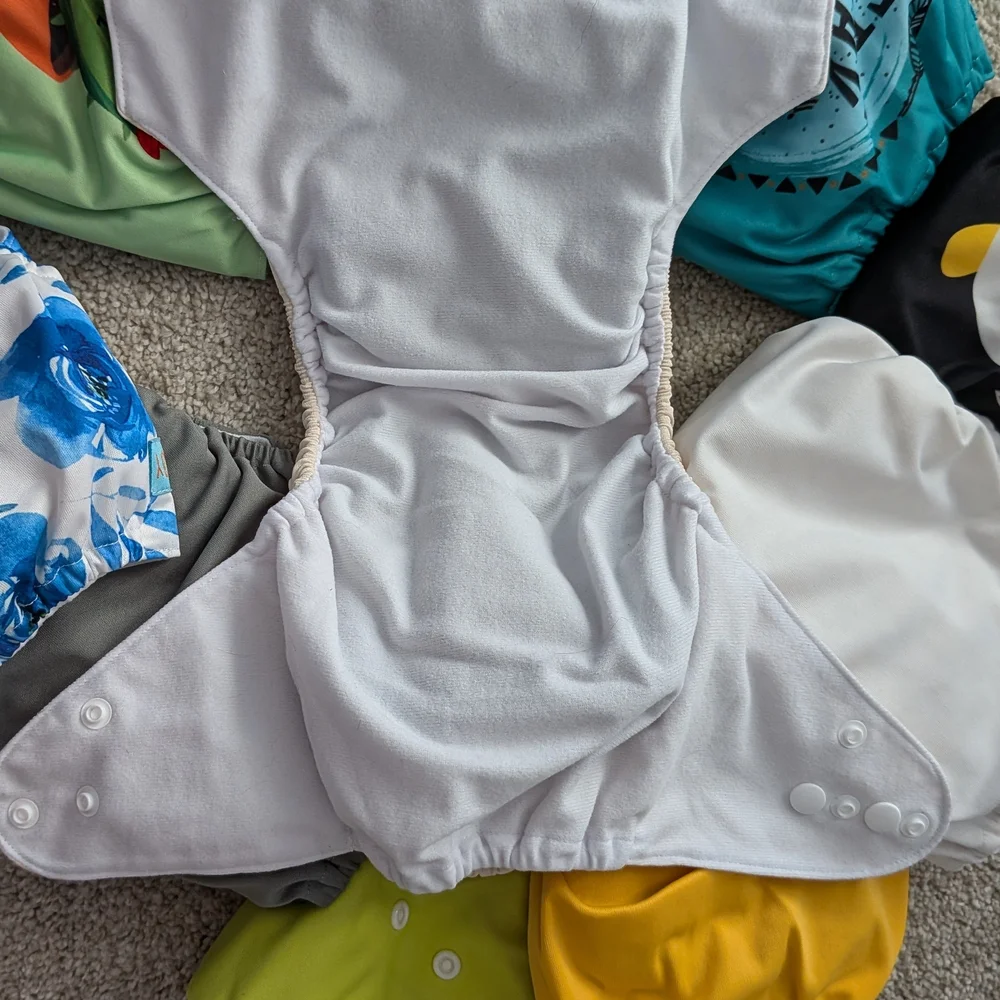 Colorful Kids Cloth Diaper Set
